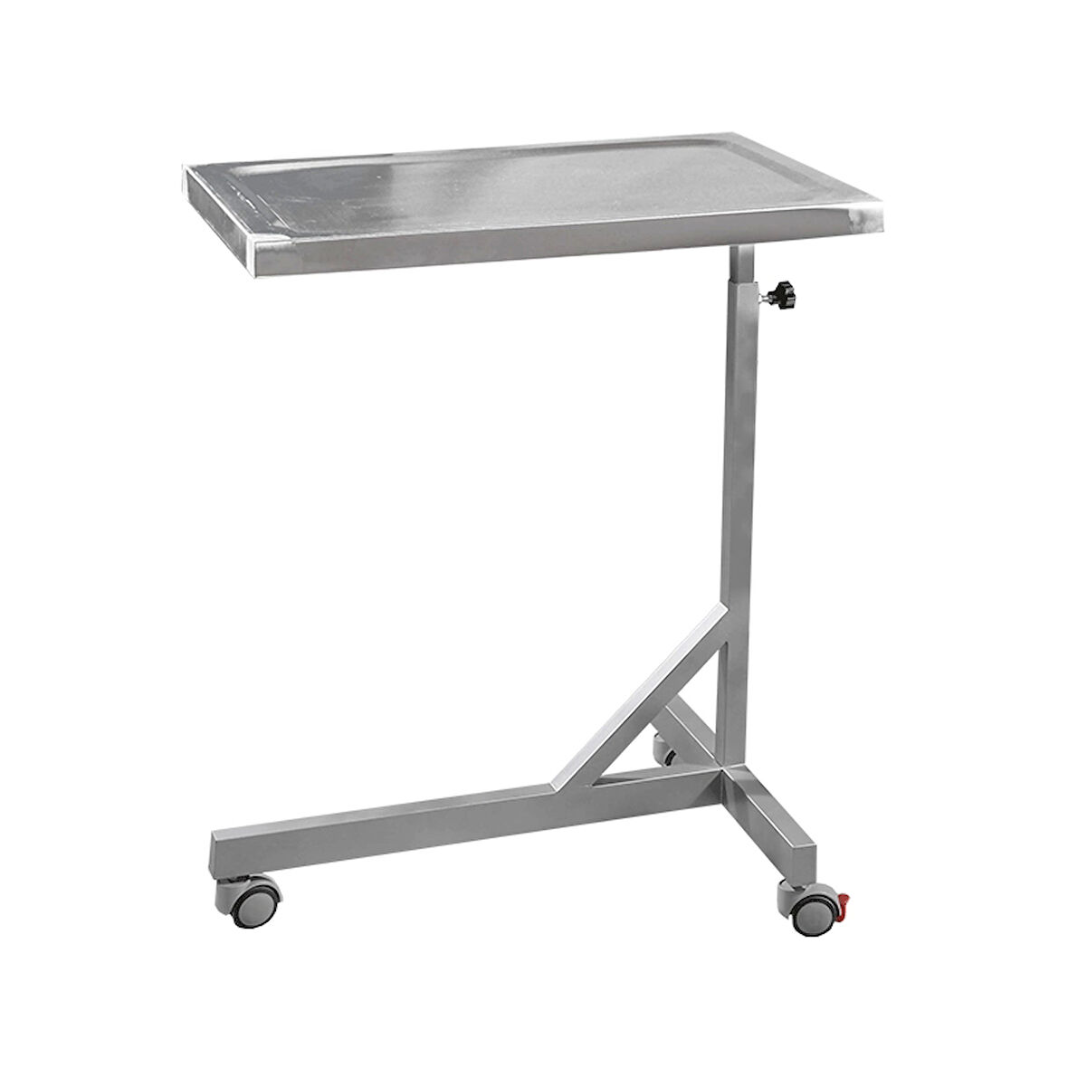 Mayo Masası | Paslanmaz Çelik, Yükseklik Ayarlı, Antistatik Tekerlekli E-276