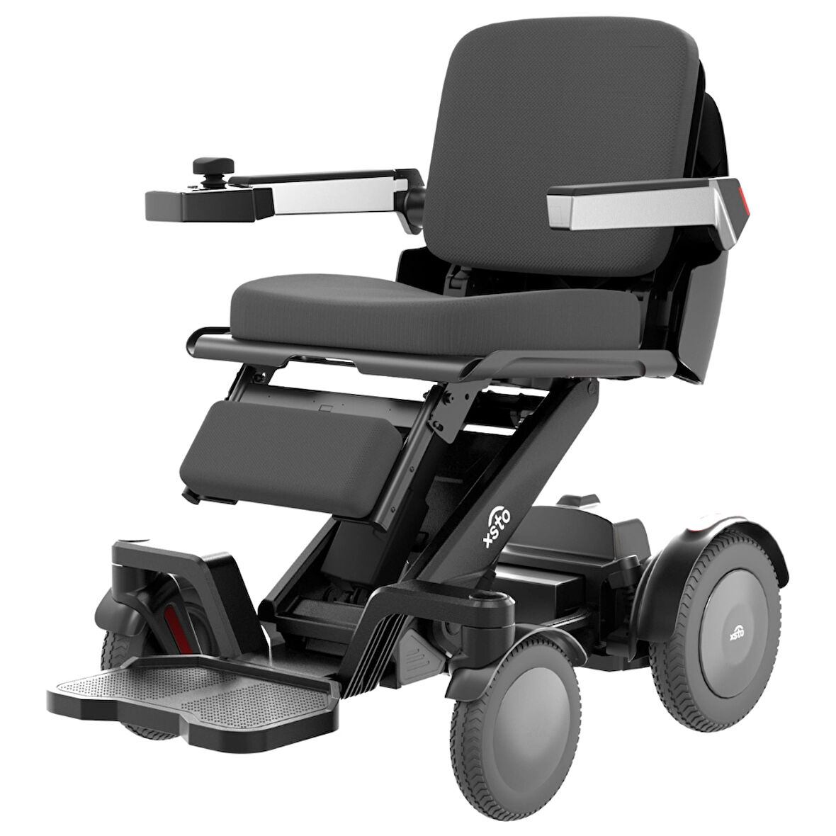 Poylin Akıllı Tekerlekli Sandalye | Otomatik Eğim Ayarlı, Katlanabilir, 360° Manevralı P212 XSTO M4U