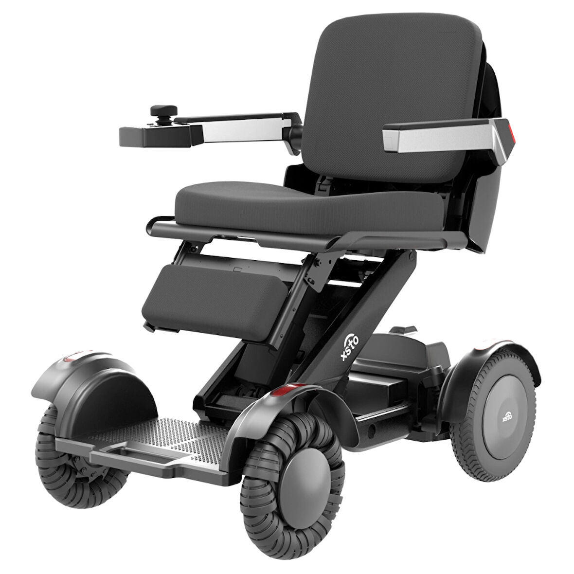 Poylin Akıllı Tekerlekli Sandalye | Eğim Dengelemeli, Koltuk Yüksekliği Ayarlanabilir, Katlanabilir Tasarım P213 XSTO M4