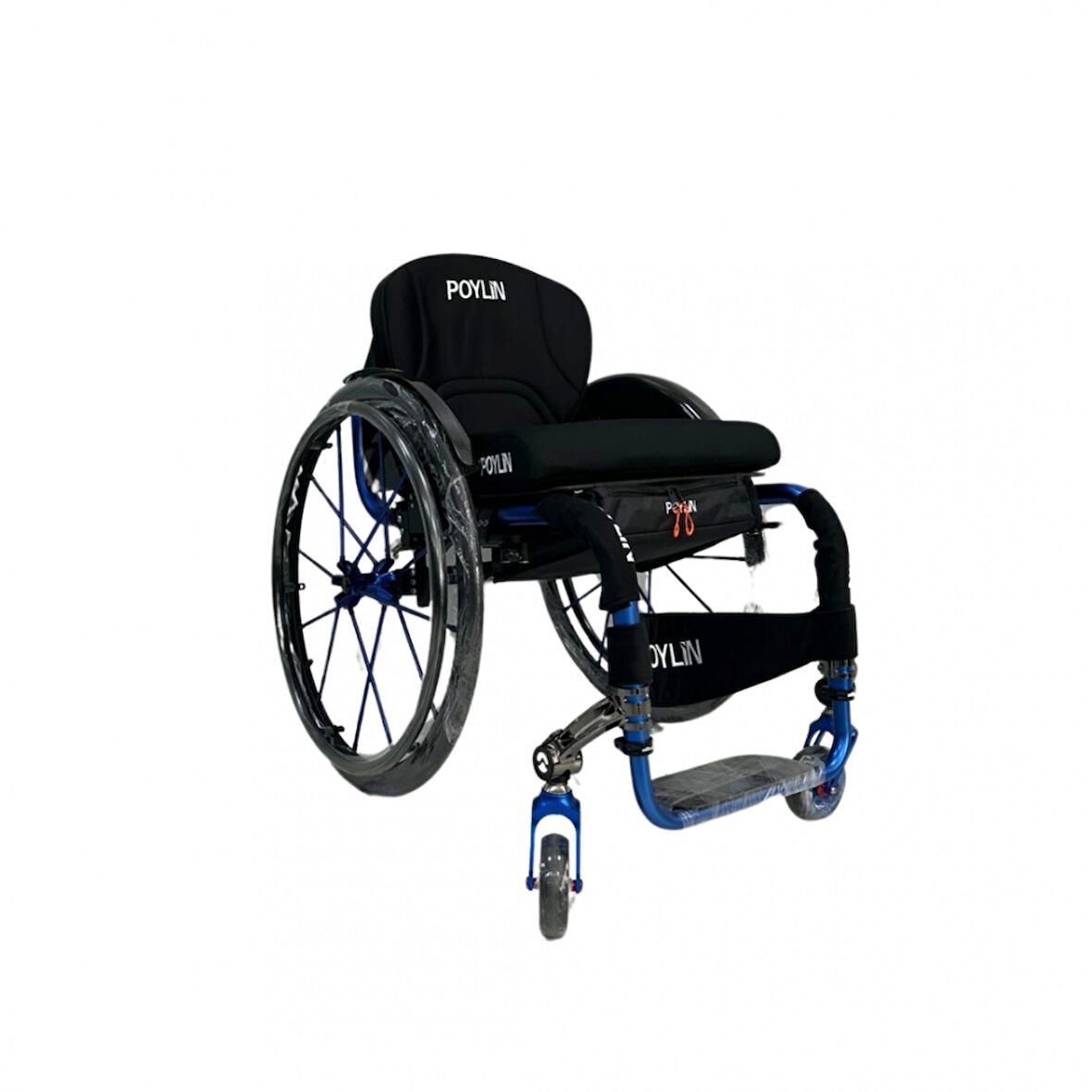 Poylin Aktif Tekerlekli Sandalye | Kişiye Özel Tasarım, Hafif Alüminyum Şase, 120 Kg Taşıma Kapasiteli P151