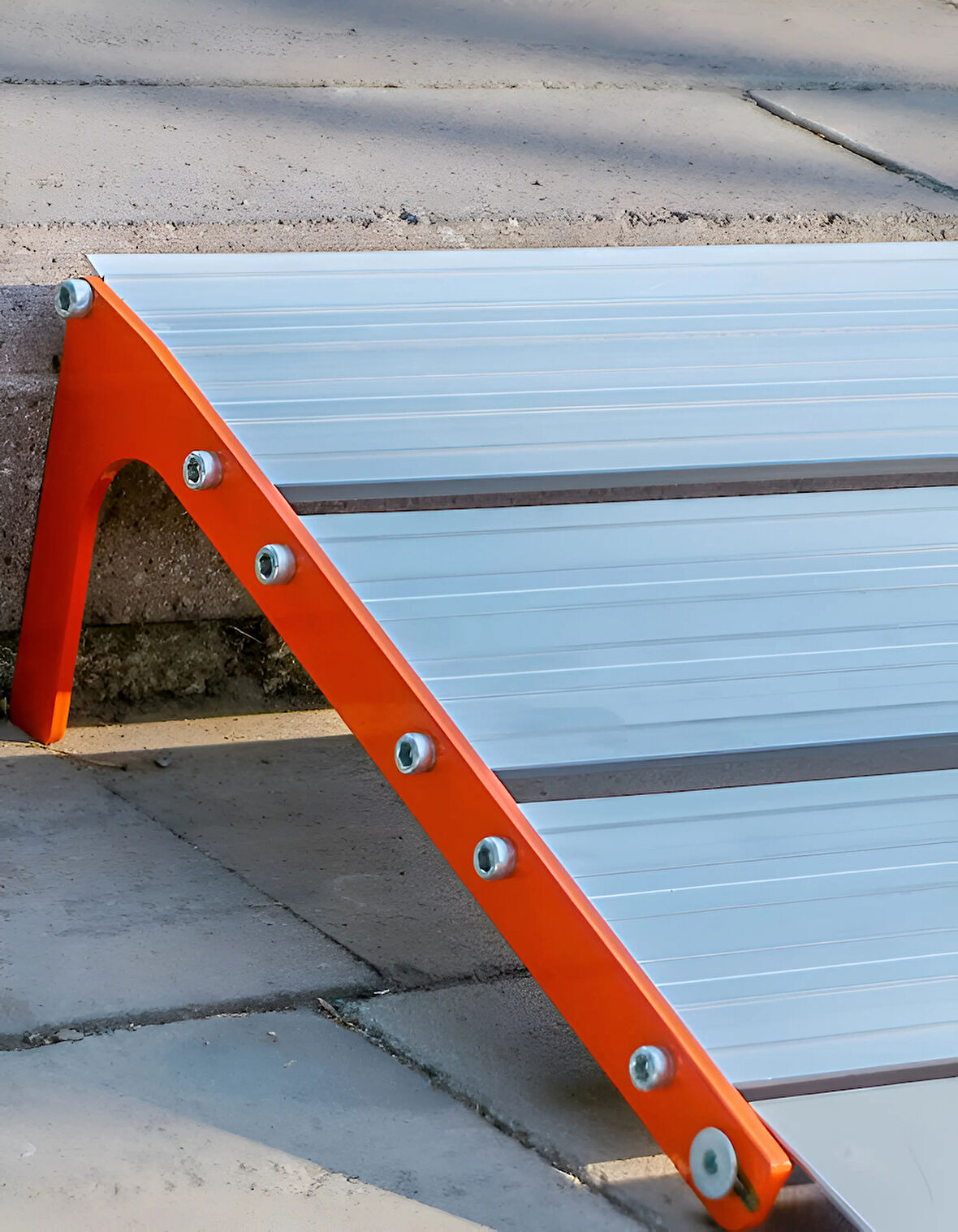 Eşik Rampası | Hafi, Dayanıklı, Portatif veya Sabit Kullanım 40x75cm