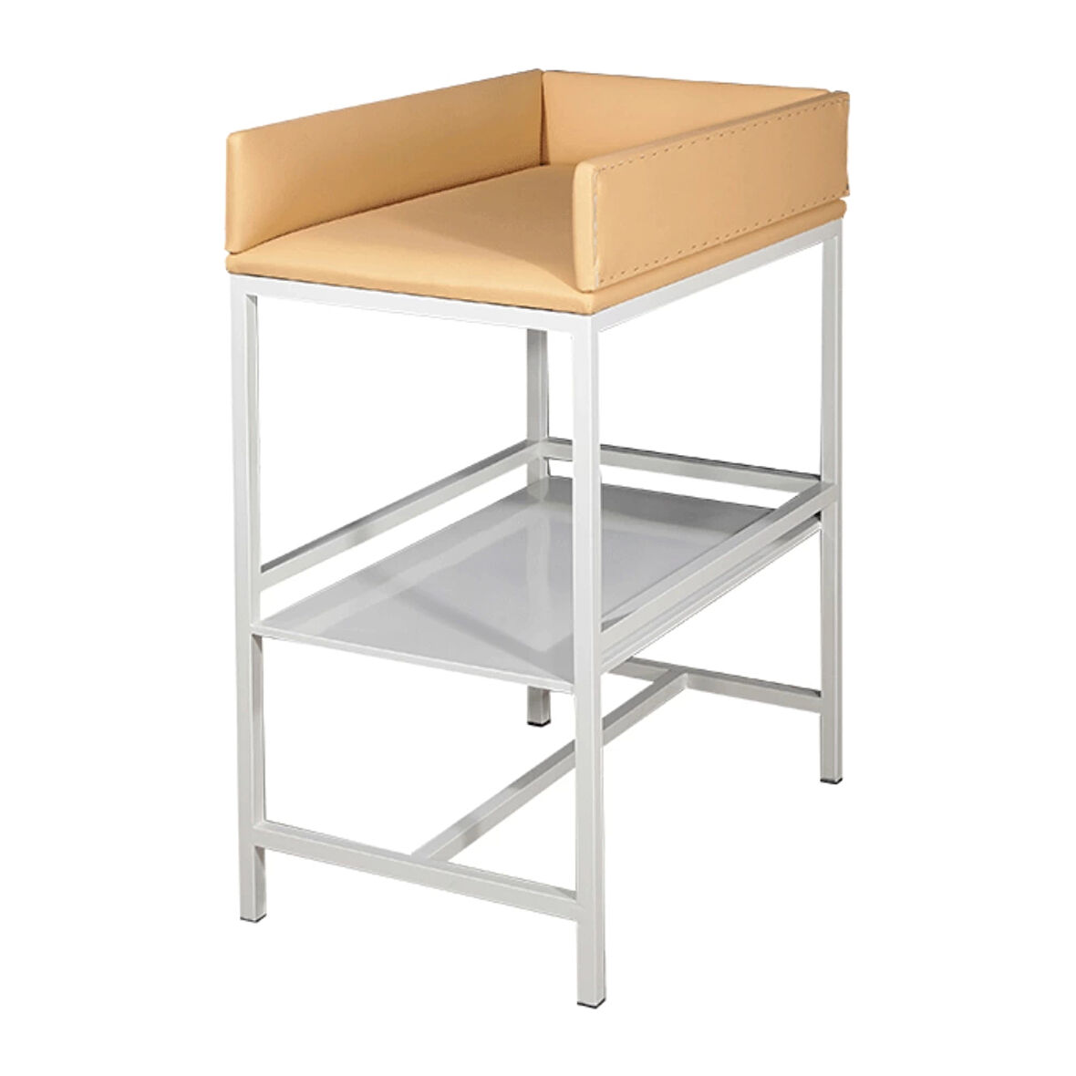 Bebek Alt Değiştirme Masası | Antibakteriyel Döşemeli ve Raflı Dayanıklı Tasarım E-284/B