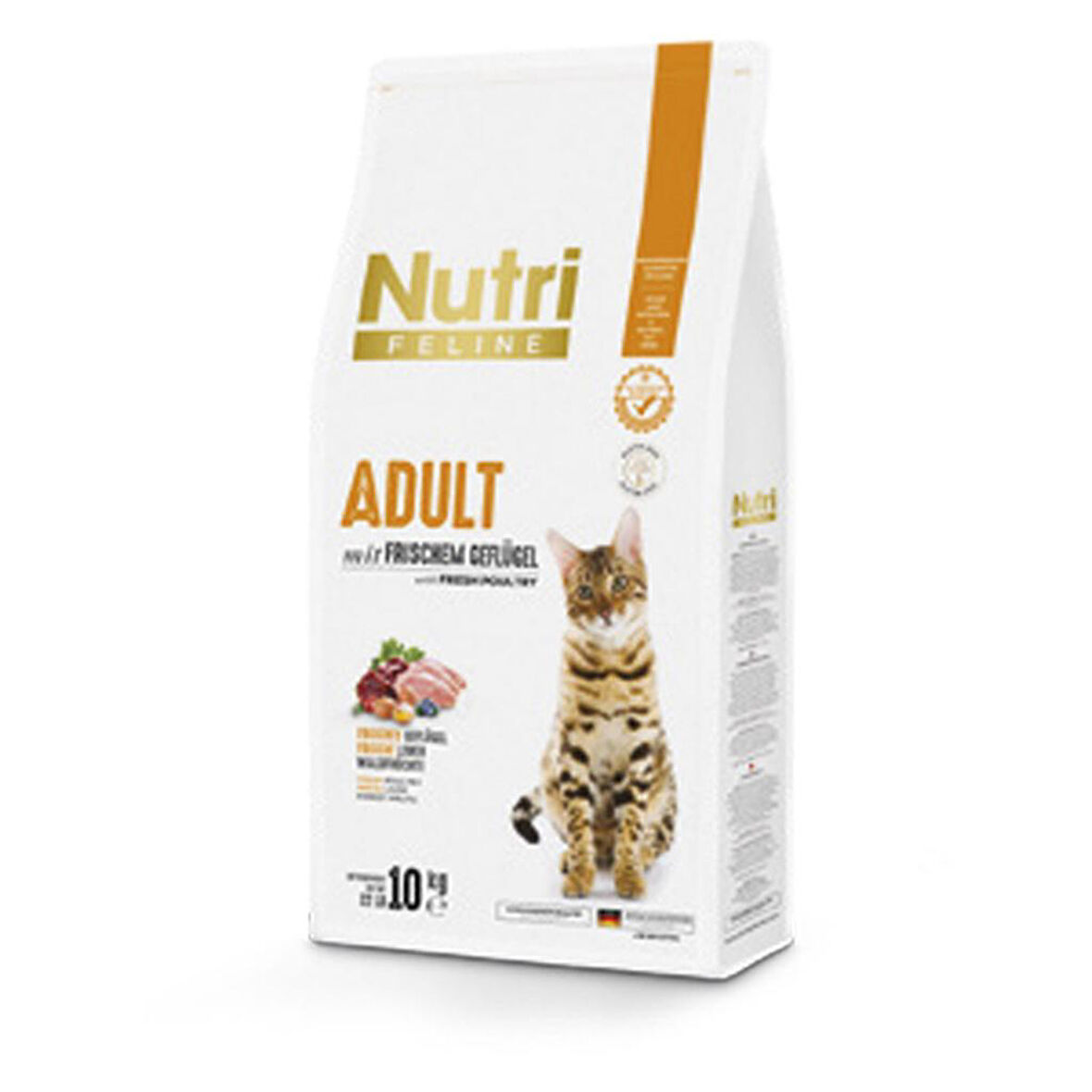 Nutri Feline 10Kg Yetişkin Tavuk Etli Adult Kedi Maması