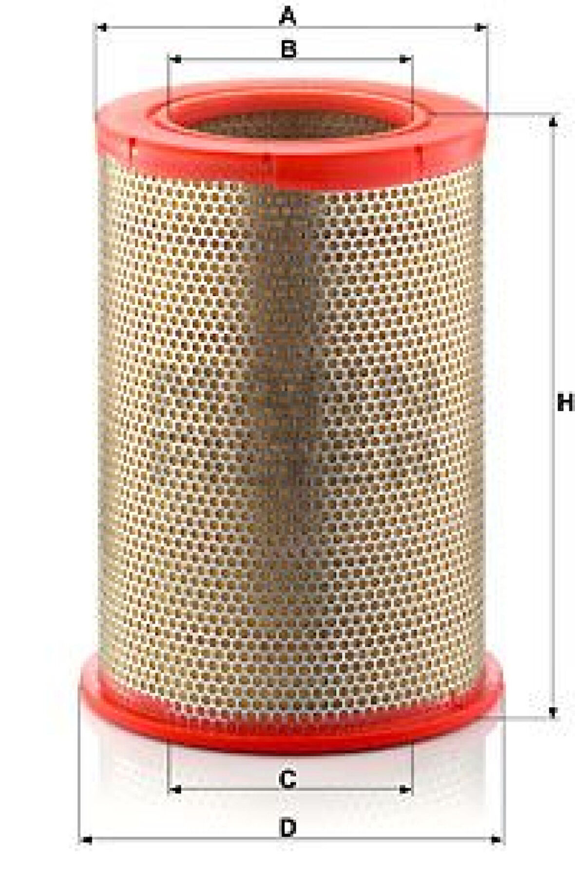 Scanıa Truck Hava Filtresi Dis Scanıa 4-Seri 94/114/124 96>08 - Mann C301359