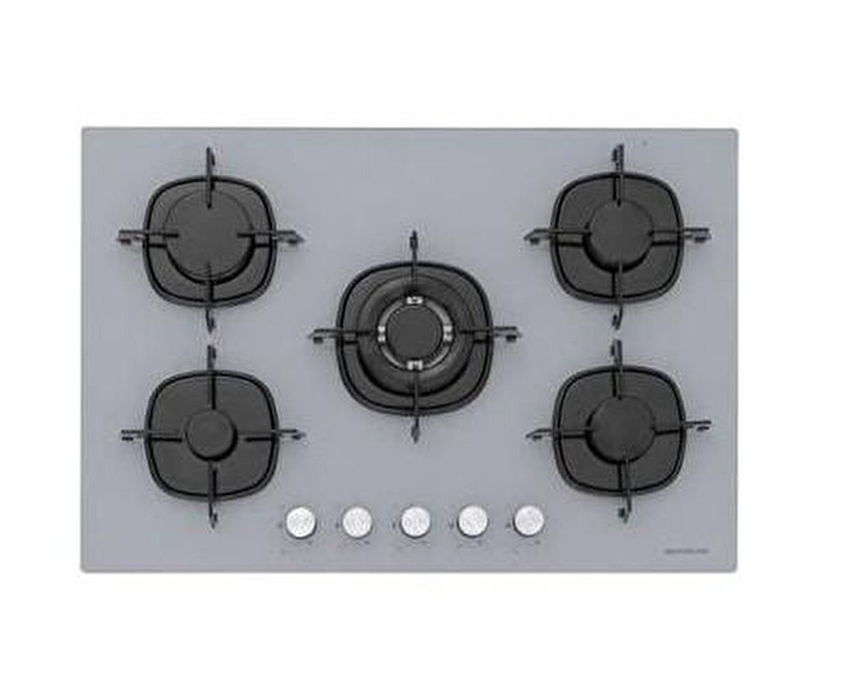 Silverline CS5426S01 Gri Cam Ankastre Ocak