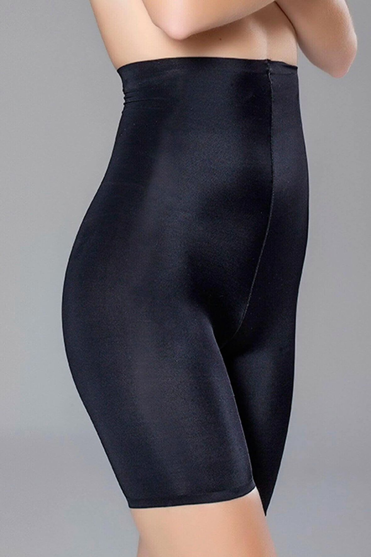 WO&Gİ Kadın Polyamid Lazer Kesim Yüksek Bel Paçalı Korse