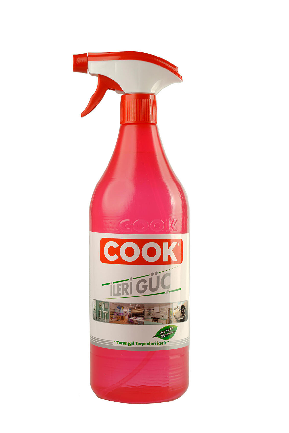 Cook İleri Güç Çok Amaçlı Temiz İçerikli Genel Temizleyici Sprey 1 LT