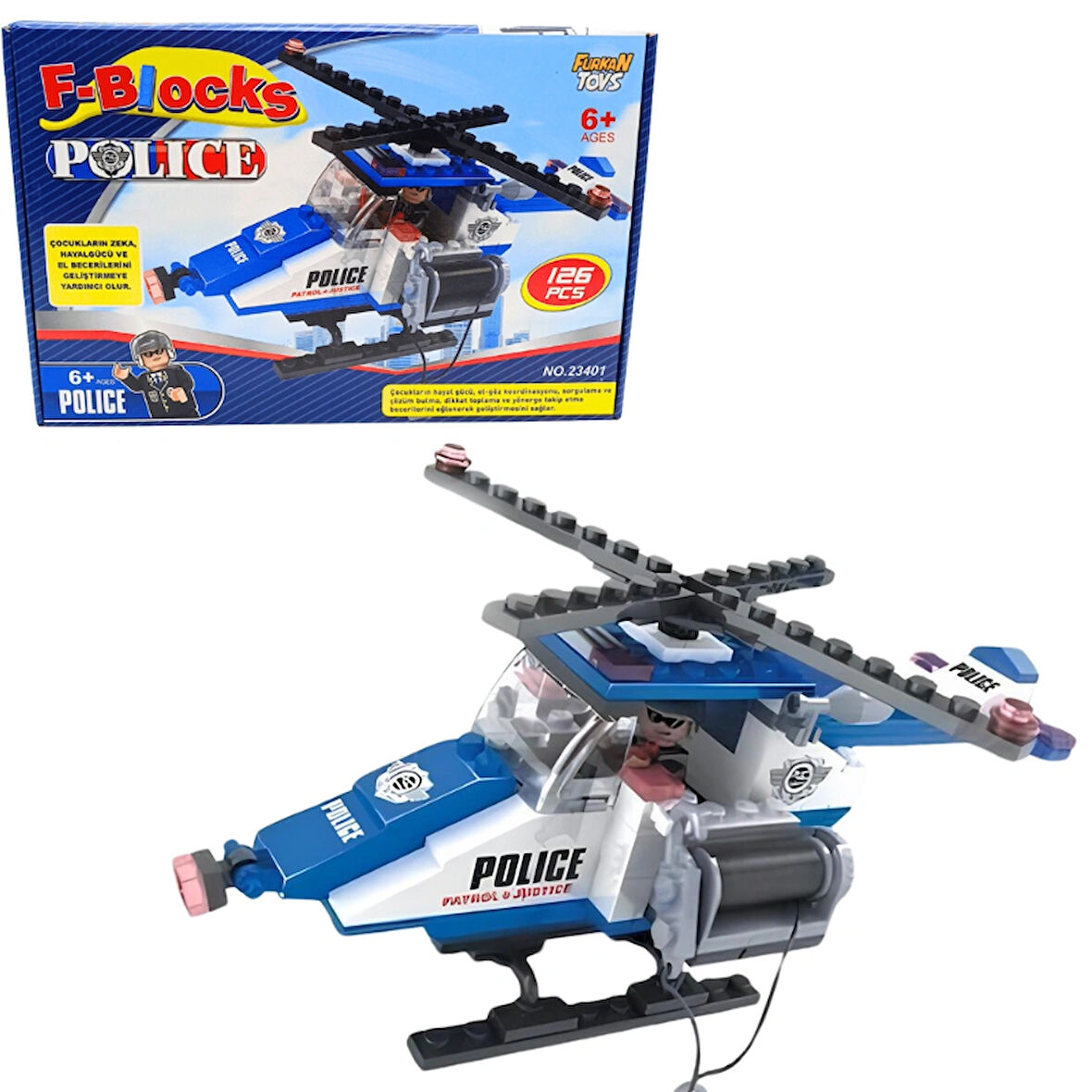 F-Blocks Polis Lego Serisi 126 Parça FR38002