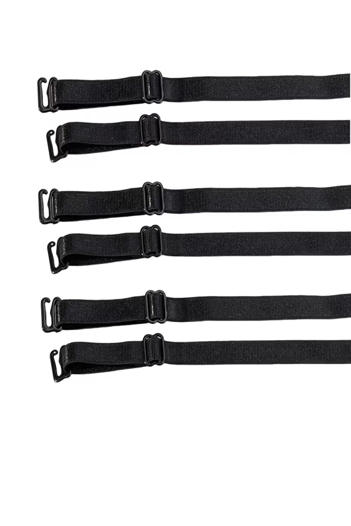 Yedek Sütyen Askısı 3'lü Set Siyah