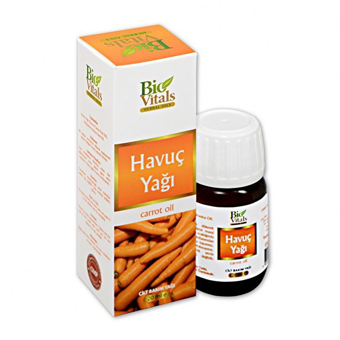 Bio Vitals Havuç Yağı 20 ml