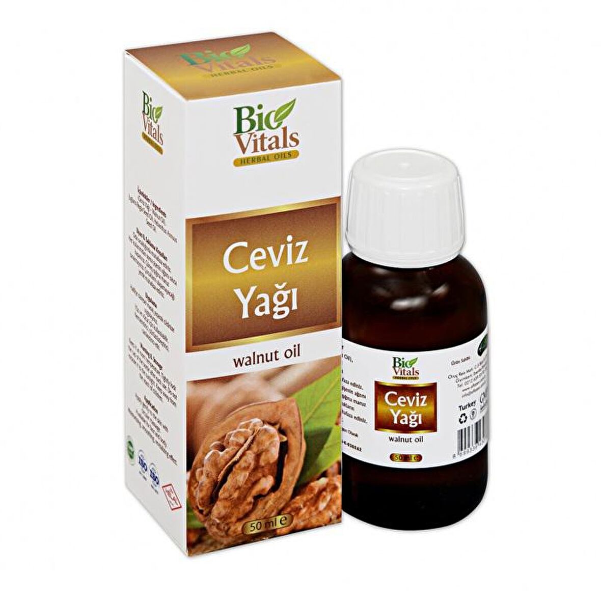 Bio Vitals Ceviz Yağı 50 ml