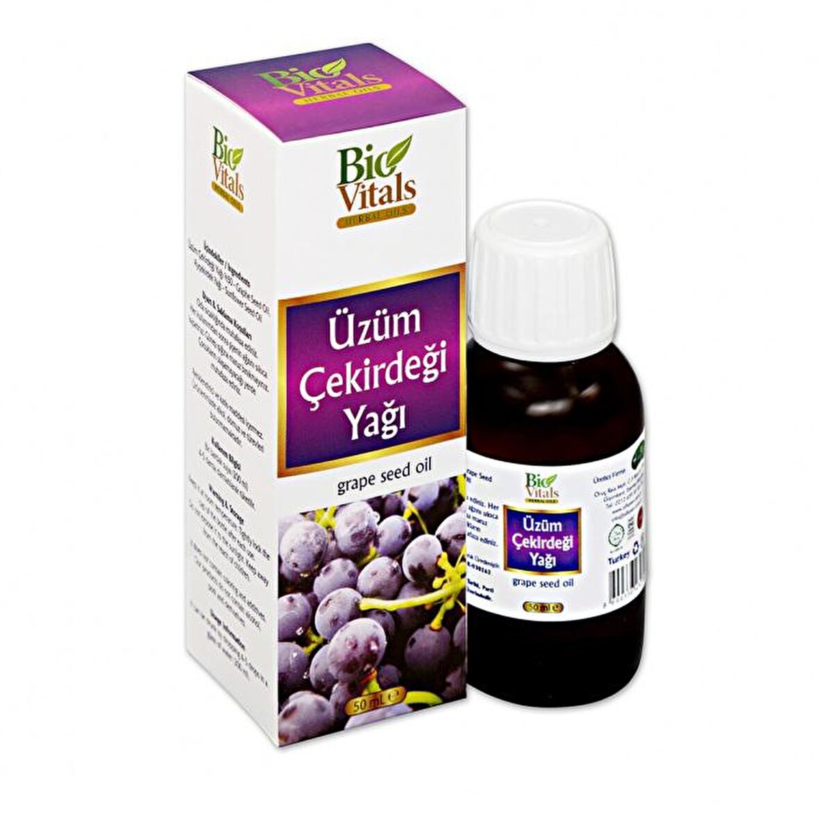 Bio Vitals Üzüm Çekirdeği Yağı 50 ml