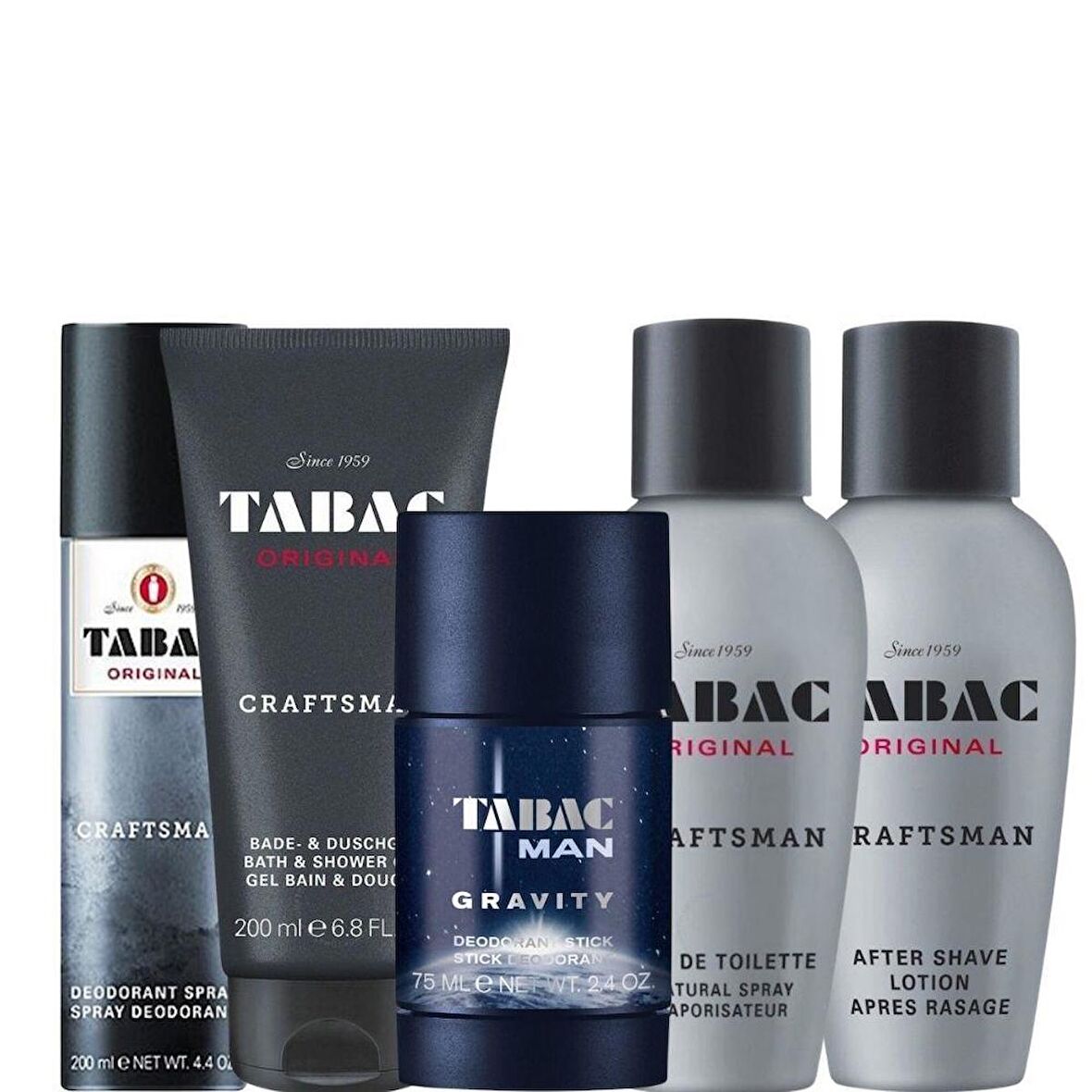 Tabac Craftsman EDT 100 ml + Deo 200 ml + Duş Jeli 200 ml + After Shave Lotion 150 ml + Stick 75 ml Erkek Parfüm Set