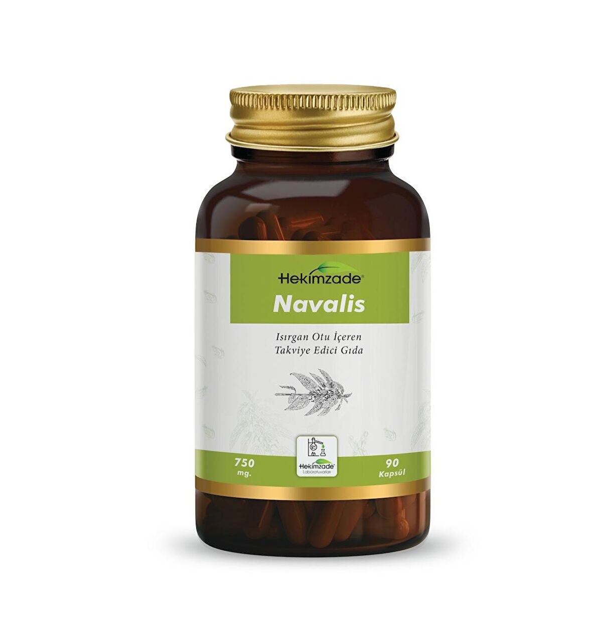 NAVALİS 90 KAPSÜL 750mg - Isırgan Otu İçeren Takviye Edici Gıda