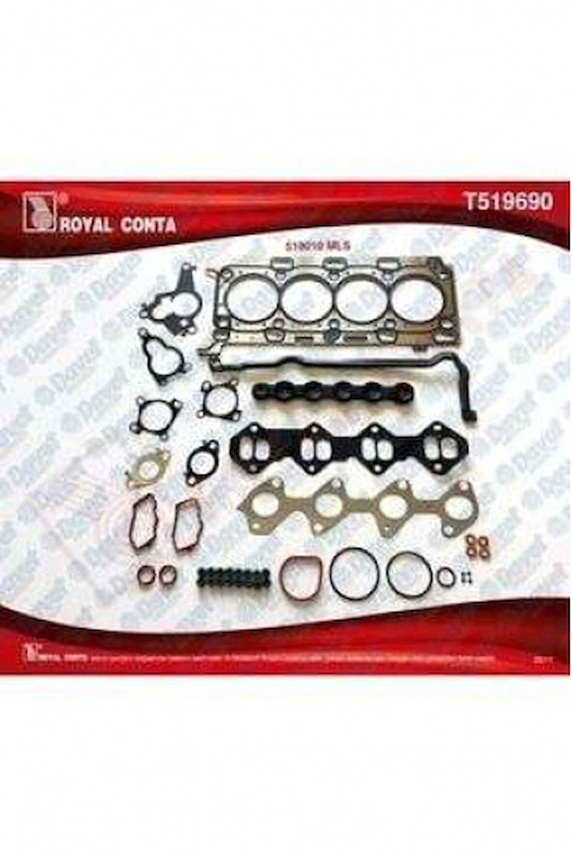 Renault Ust Takım Contası Trafıc Laguna II / III 2,0dci 150hp (m9r) - Royal T519690