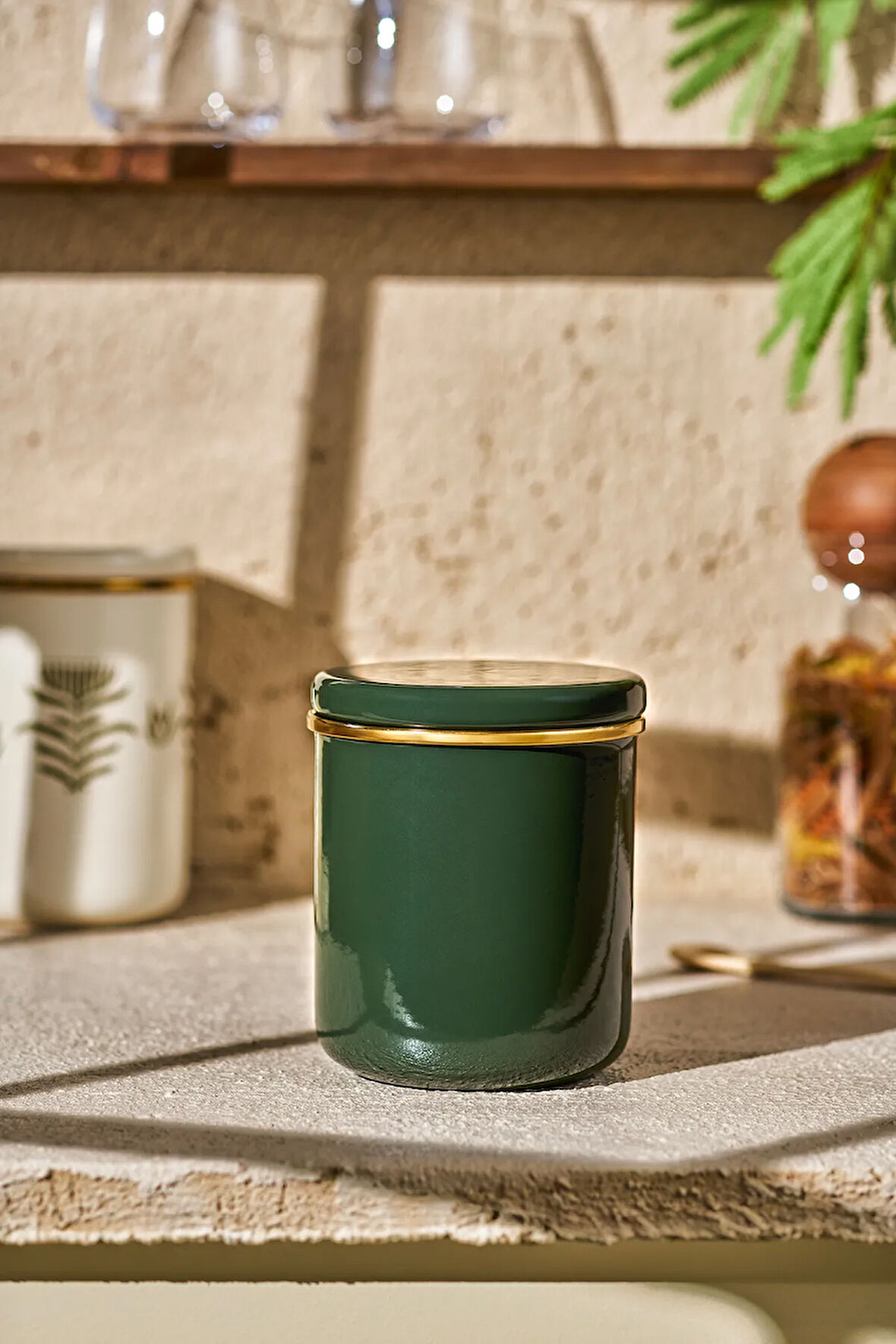 Emsan Artisan Orta Boy Emaye Kavanoz