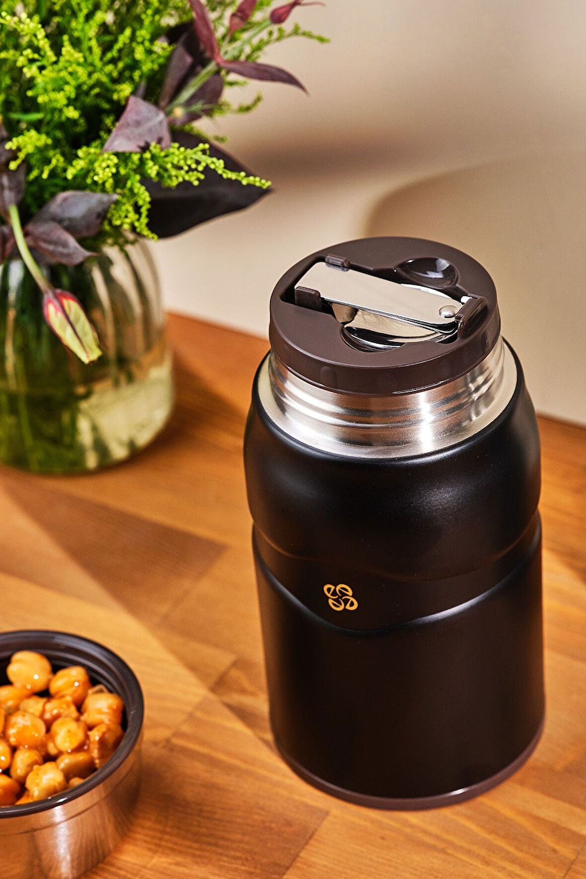 Emsan Smart Yiyecek Termosu 750 ml Siyah