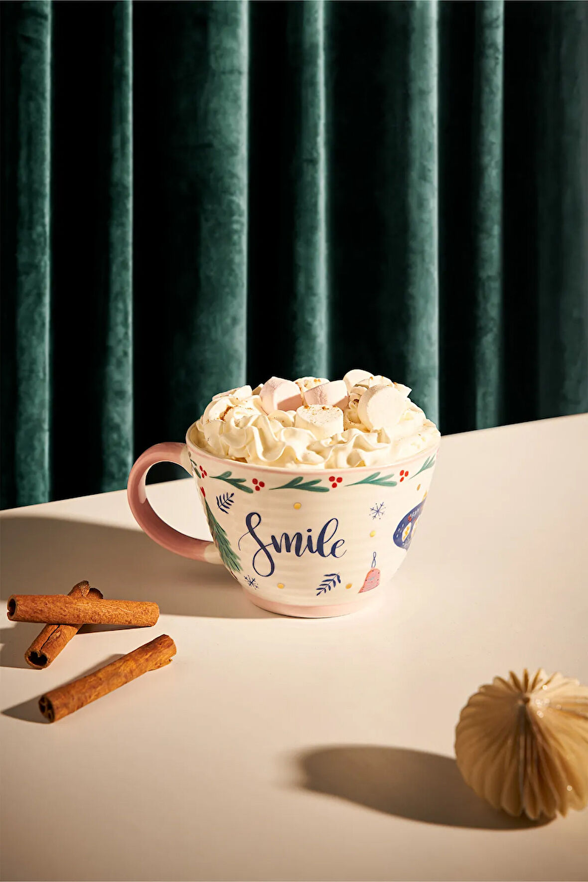 Emsan Infancy Smile New Year Yılbaşı New Bone Kupa 480 Ml