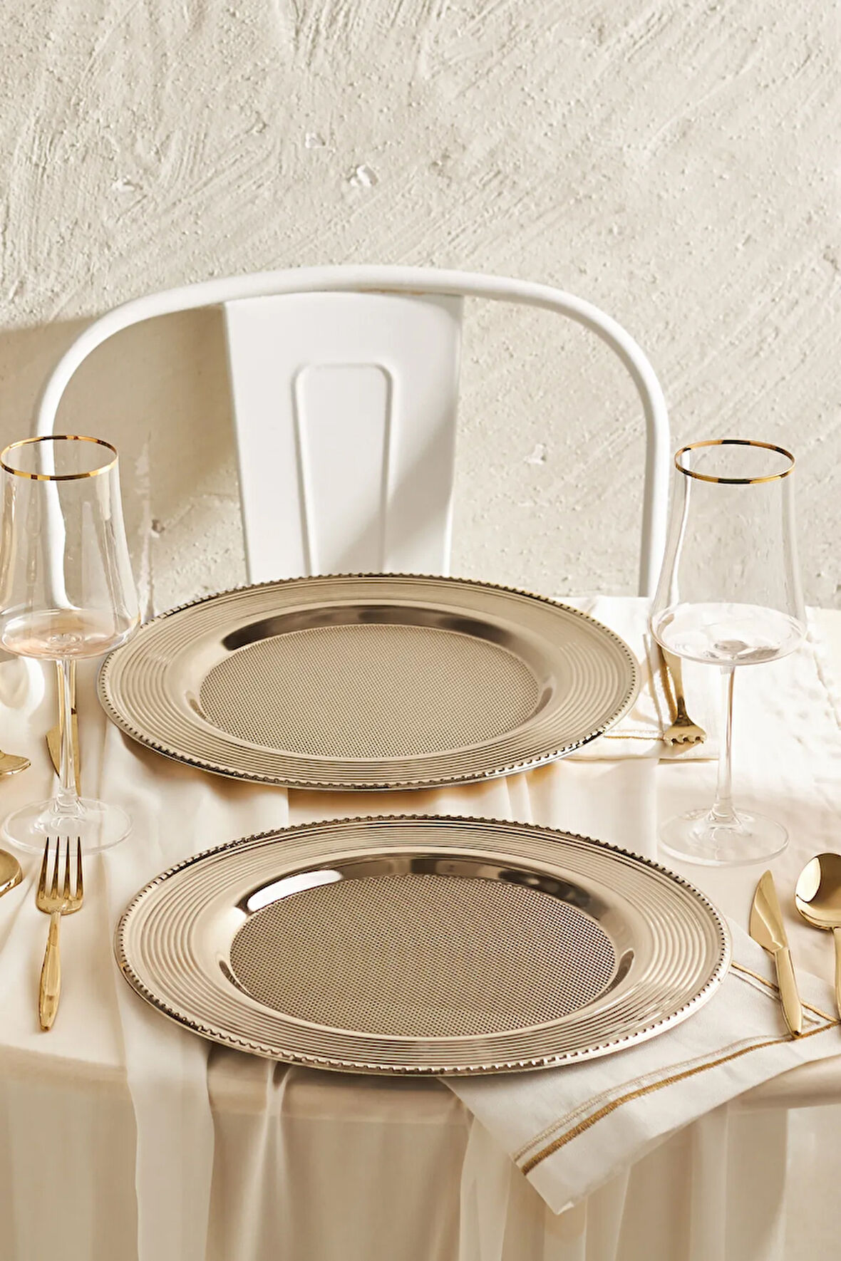 Emsan Blume Supla 33 cm Platin