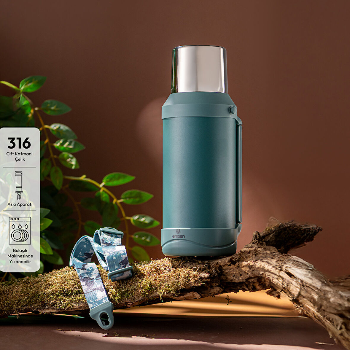 Emsan Thermafort Termos Green 1500 ml