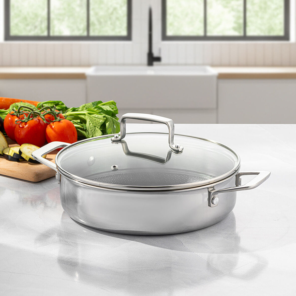 Emsan Pro Tri Ply Karnıyarık Tencere Çelik 24 cm