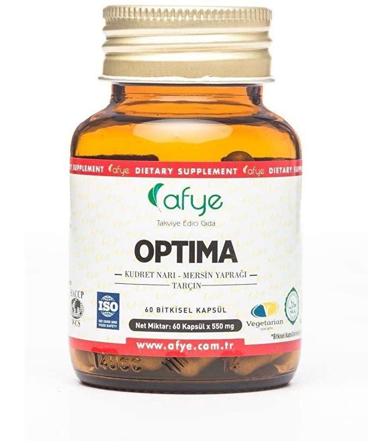 Afye Optima 60 Kapsül 550mg