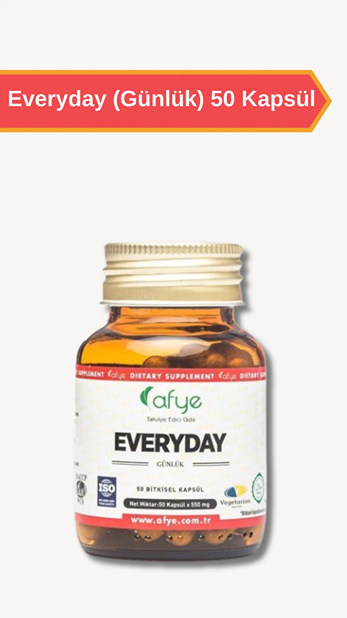 Afye Everyday (Günlük) 50 kapsül