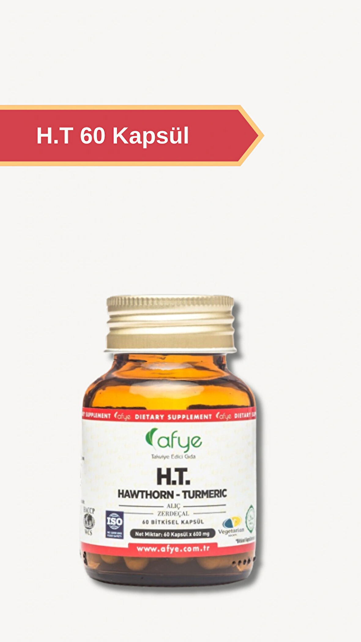 Afye H.T ( Hawthorn - Turmeric )60 kapsül