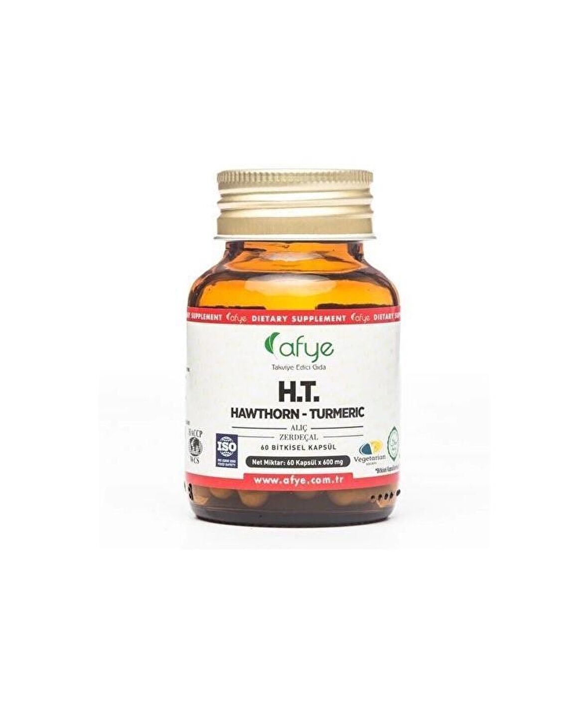 Afye Hawthorn Turmeric 60 kapsül