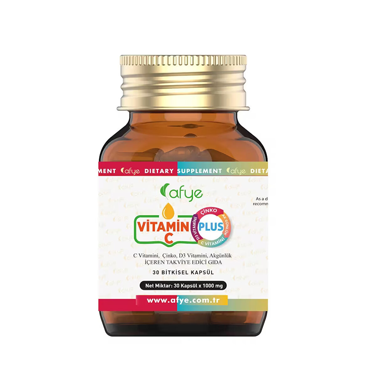 Afye Vitamin C Plus  30 kapsül