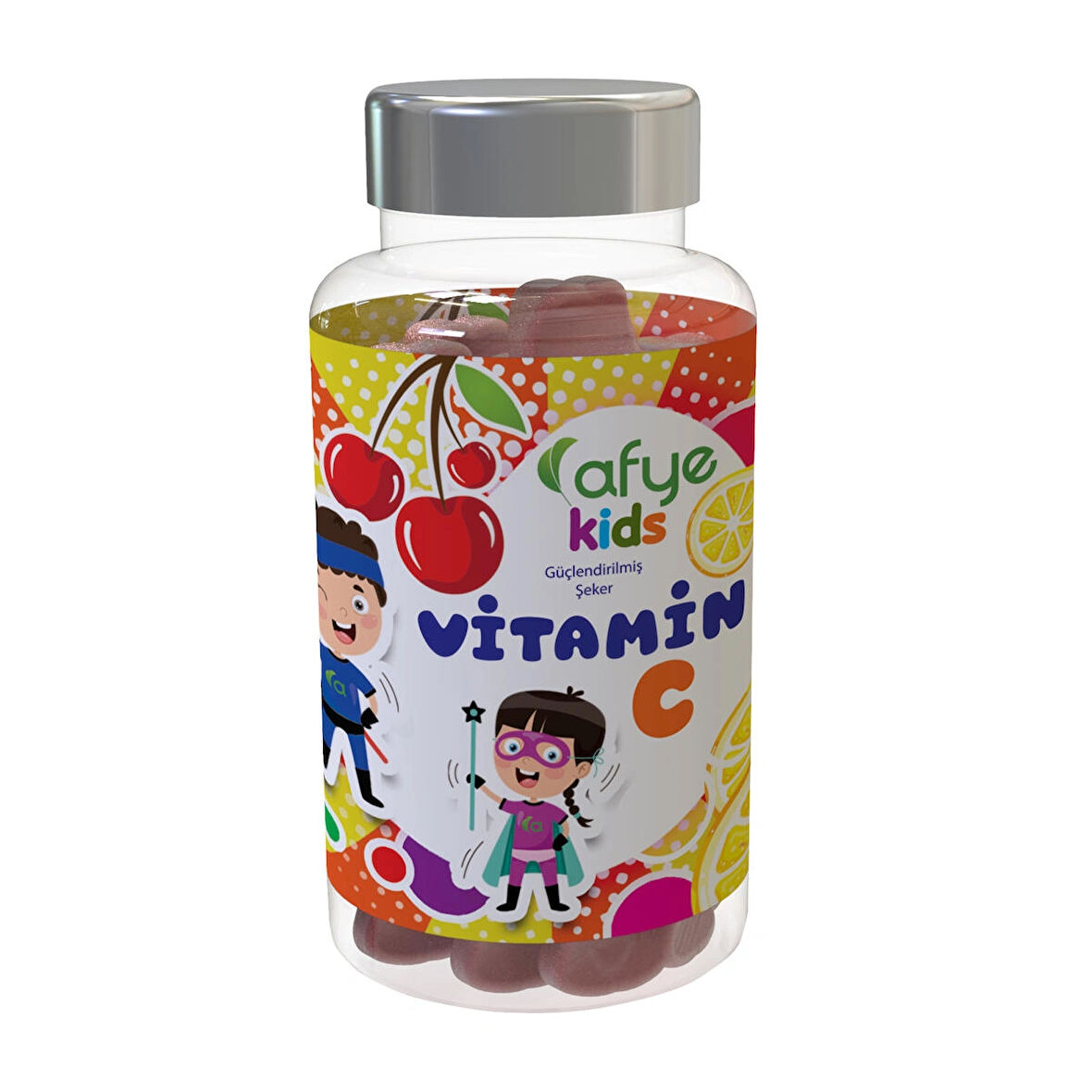 Afye Kids Güçlendirilmiş Şeker Acerola-Vitamin C 