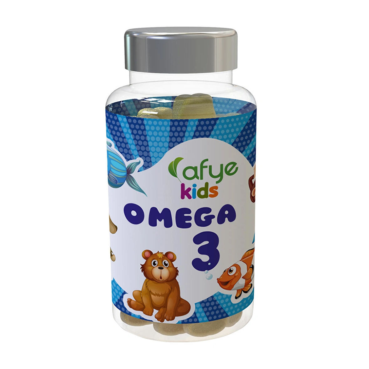 Afye Kids Güçlendirilmiş Şeker Omega.3  - 130 gr