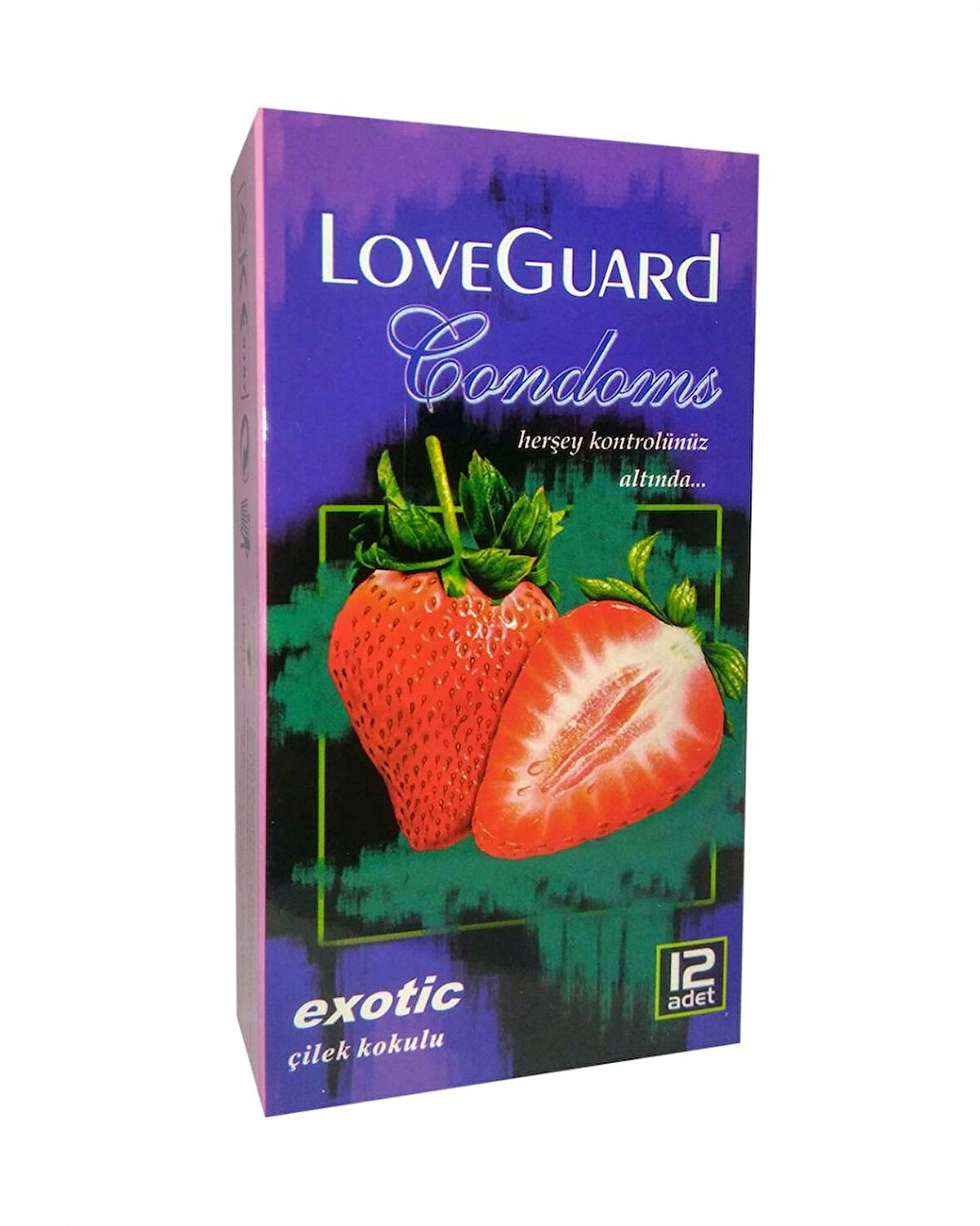  Loveguard Exotic ( Çilek Kokulu) Prezervatif