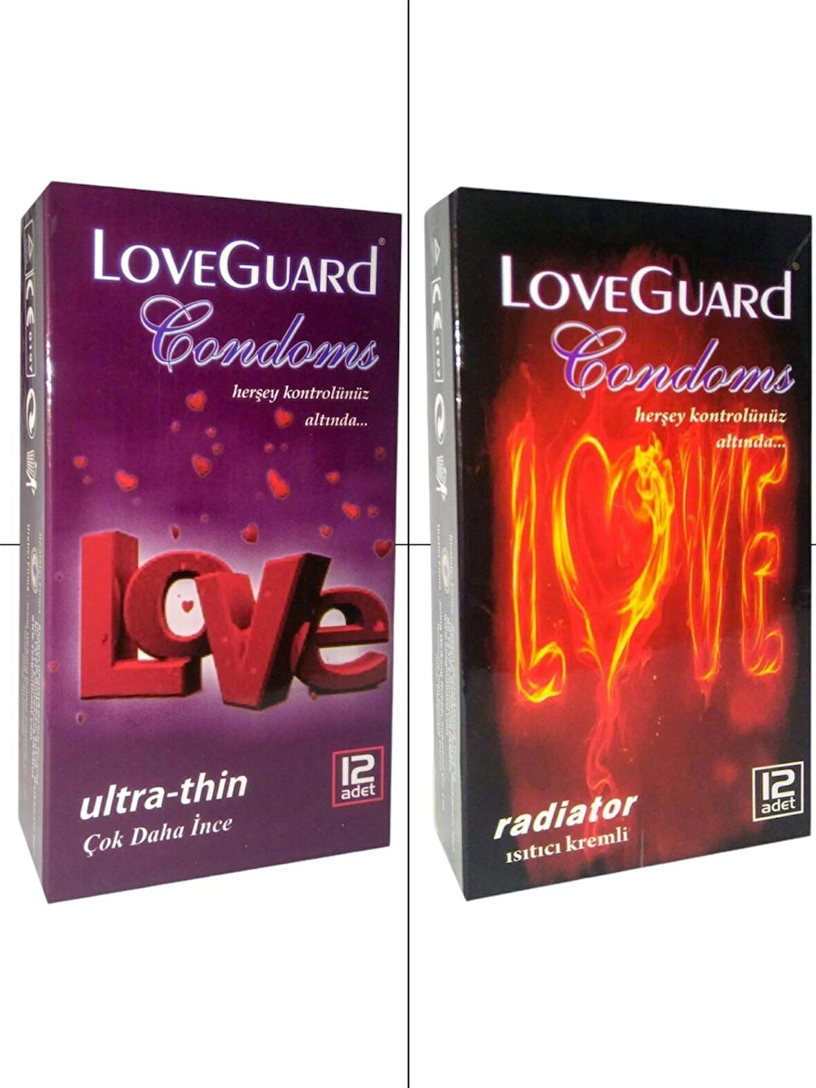 LoveGuard 2'li Set 24 Adet Ultra Thin - Radiatör