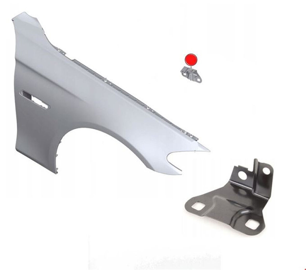 Bmw Camurluk Yan Baglantı Sacı Sag Bmw F10 - Vortex V0200184