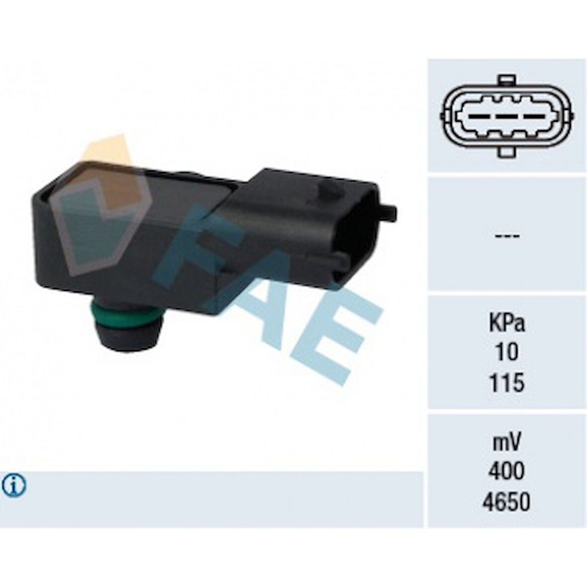 Opel Map Sensoru Cor,d Z12xep - Fae 15127