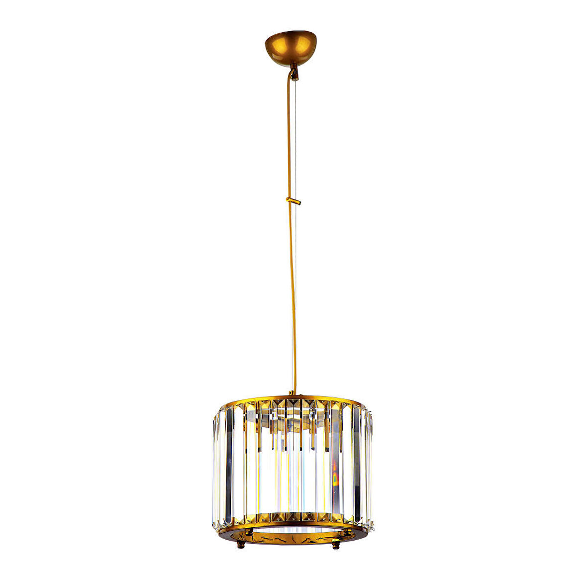 Avize Çarşısı Luce Eskitme Renkli, Taşlı, Tekli Sarkıt Avize, BS.7428-52-25