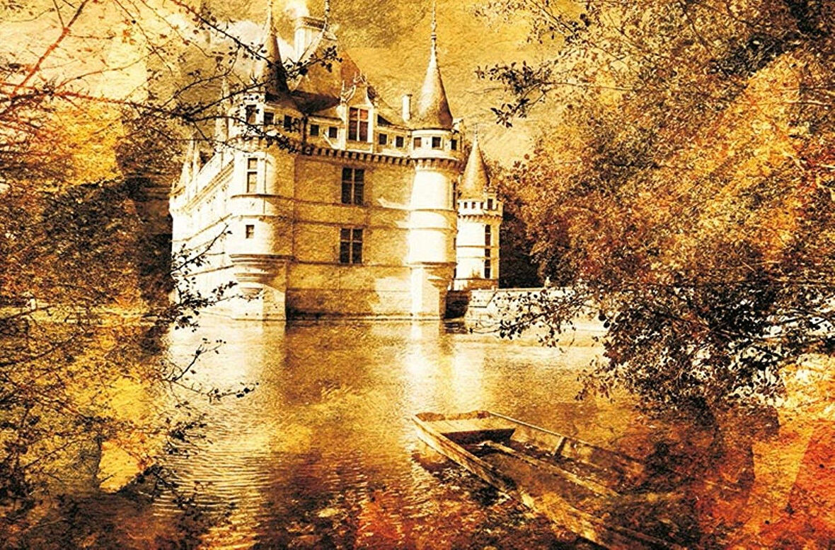 Gold Puzzle 500 Parça Azay Le Rideau Şatosu Puzzle