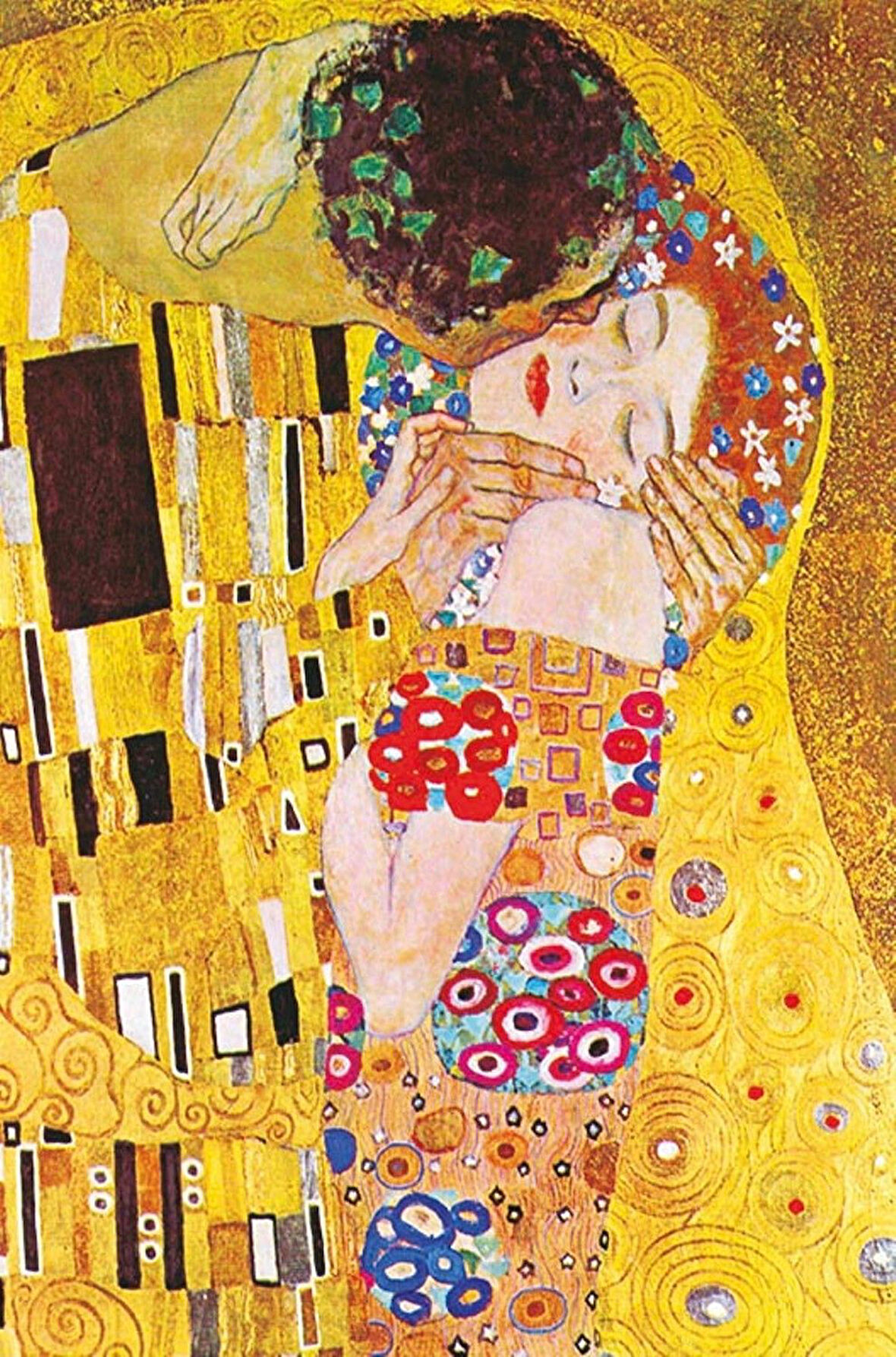 Gold Puzzle 1000 Parça Öpücük Puzzle