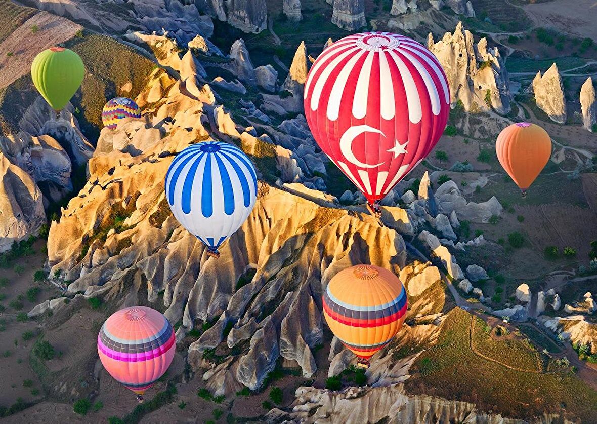 Nova Puzzle Kapadokya'da Balonlar 12+ Yaş Küçük Boy Puzzle 1000 Parça