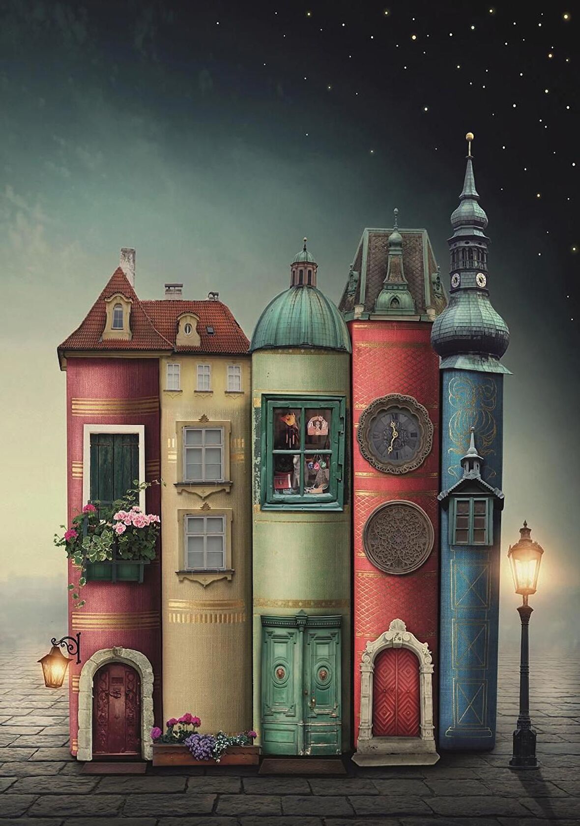 Nova 2000 Parça Fantastik Kitaplar Puzzle