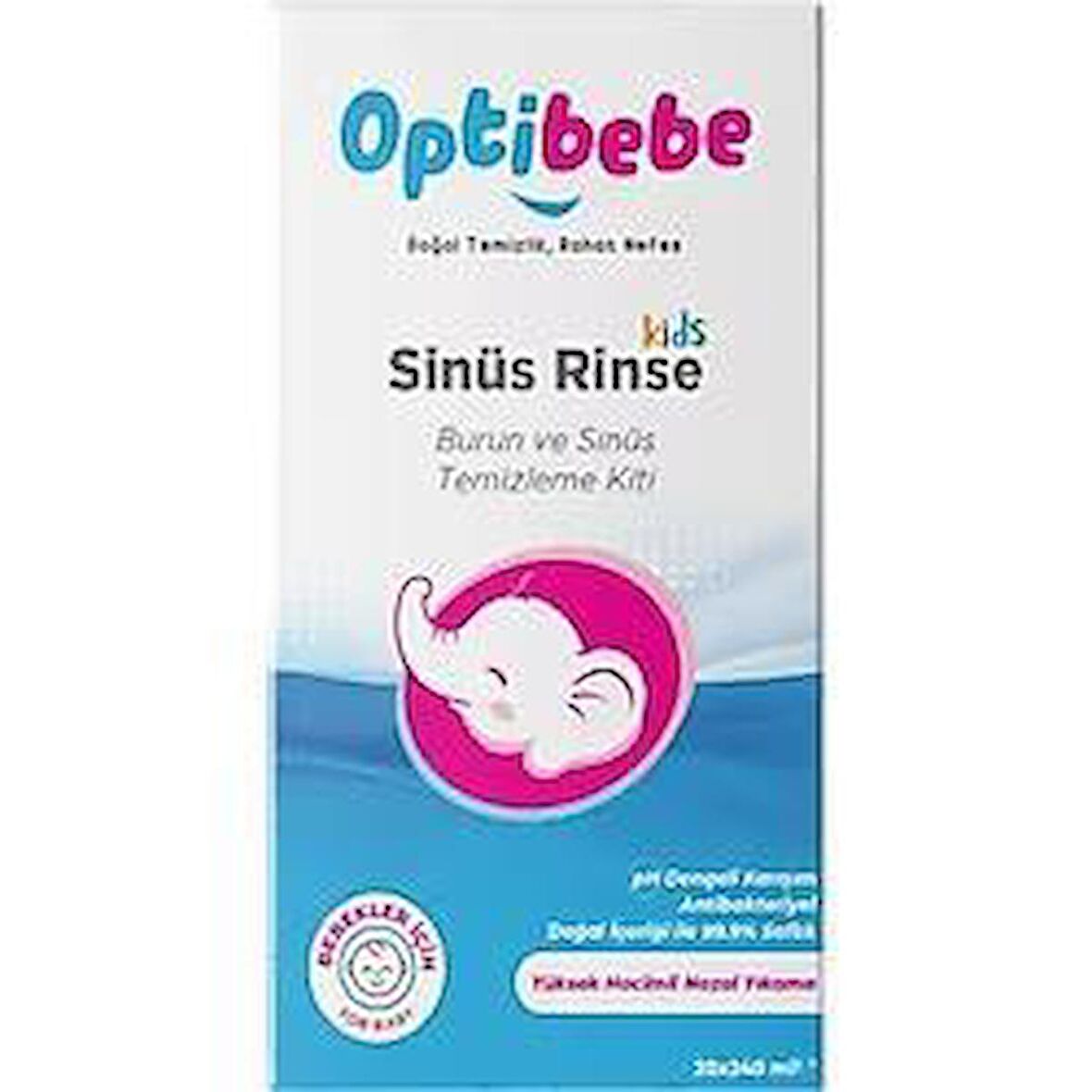 OPTİBEBE SİNUS RİNSE KİT KİDS 120 ML 20 ŞASE