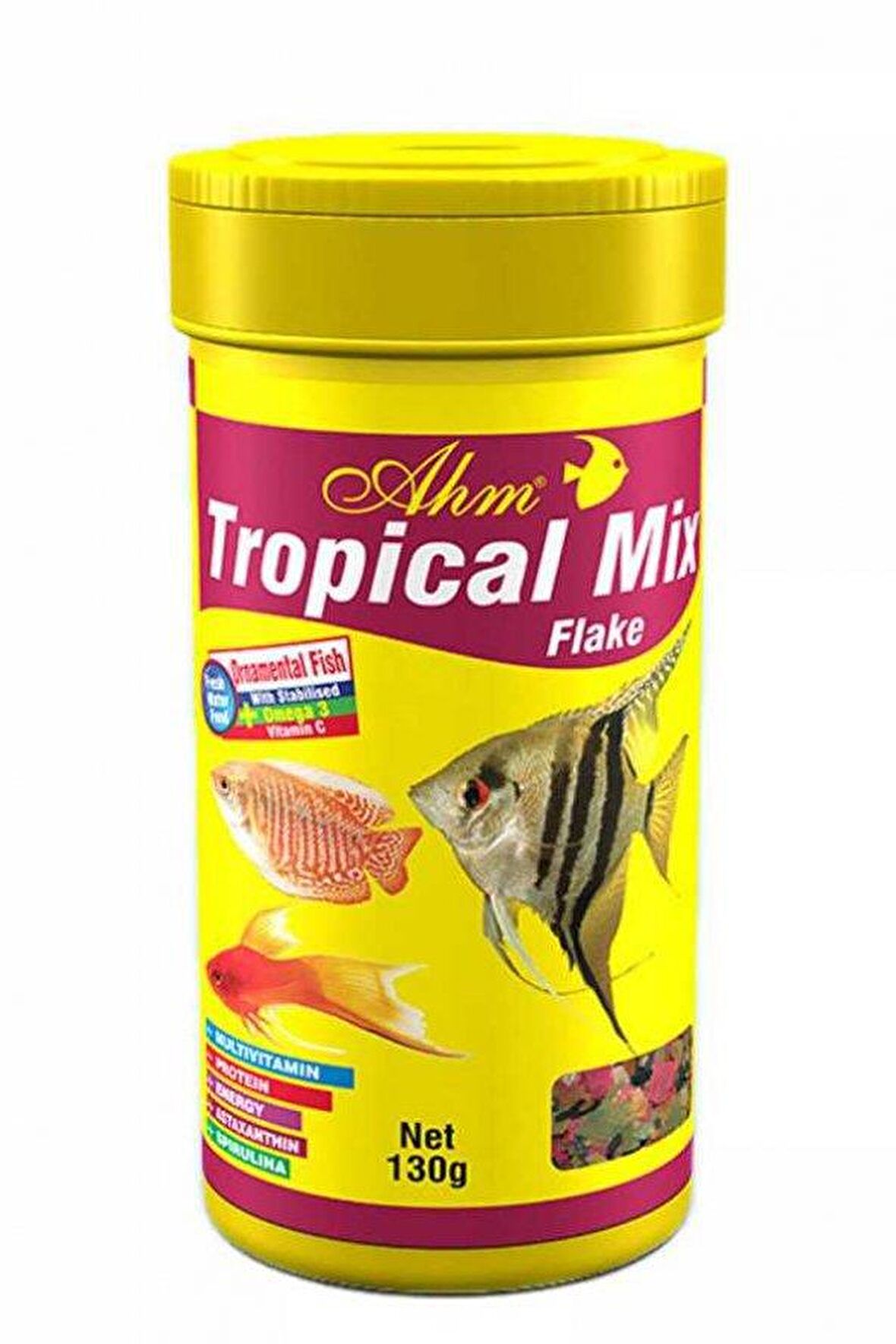 Ahm Tropical Mix Flake Balık Yemi 250 ml