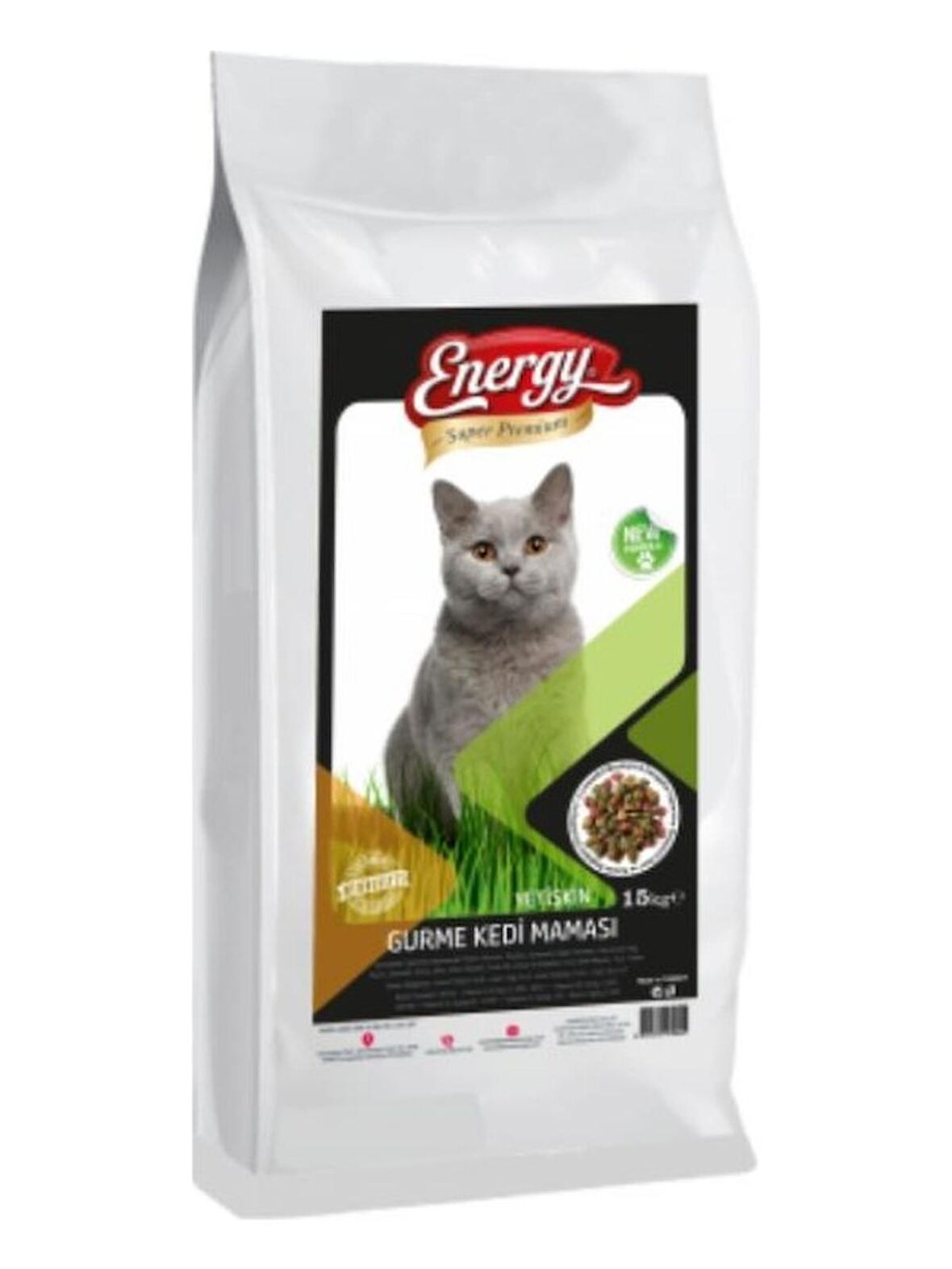 Energy Gurme Kedi Maması 15KG