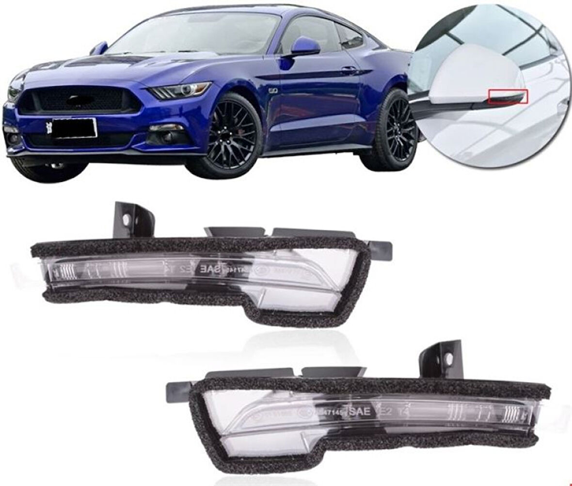 Ford Dikiz Ayna Sinyalı Sol Mustang 15> - Vortex V1203327
