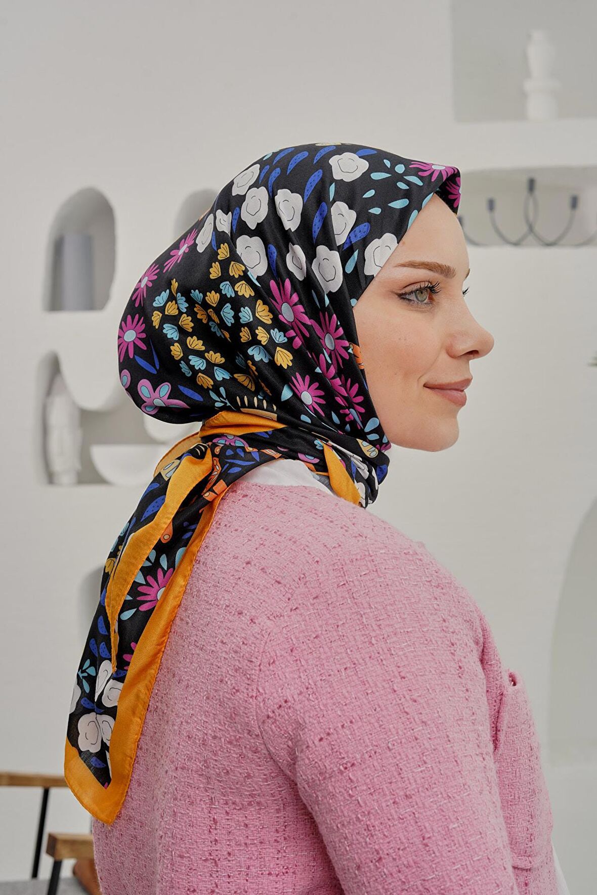Desenli Soft Eşarp DSE-07-V4