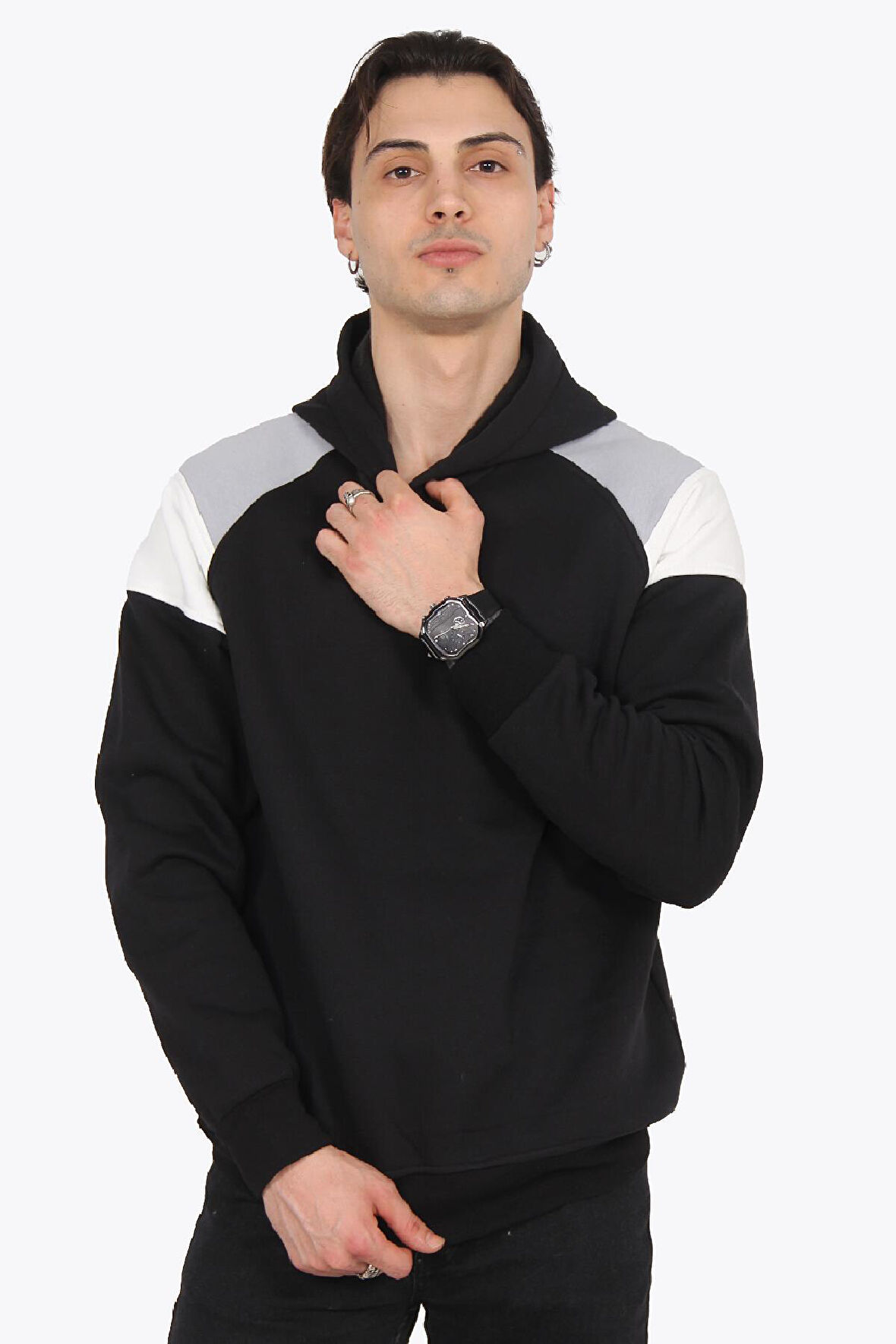 5758 The Good Üç İplik Şardonlu Kapşonlu Sweat