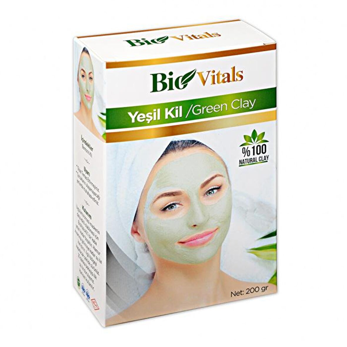 Bio Vitals Yeşil Kil 200 g