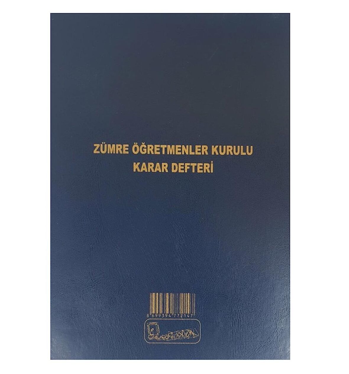 Kocaoluk Zümre Öğretmenler Kurulu Karar Defteri (100 Yaprak)