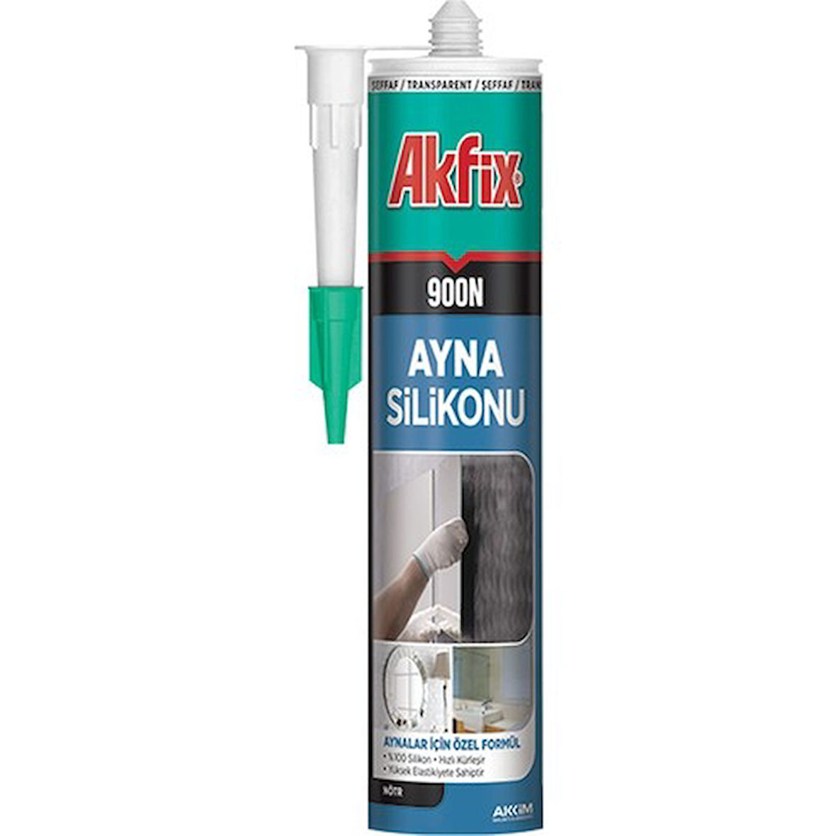 Akfix Ayna Silikonu 900n 310ml